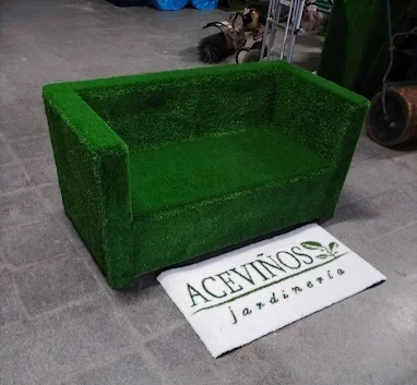 asiento de césped artificial tenerife