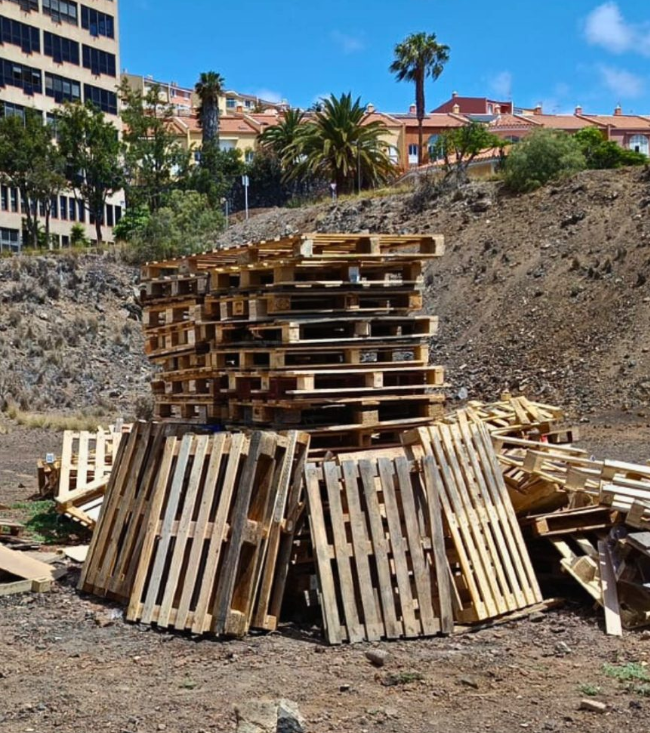 Hogueras de san juan en acorán con ayuda de aceviños jardinería