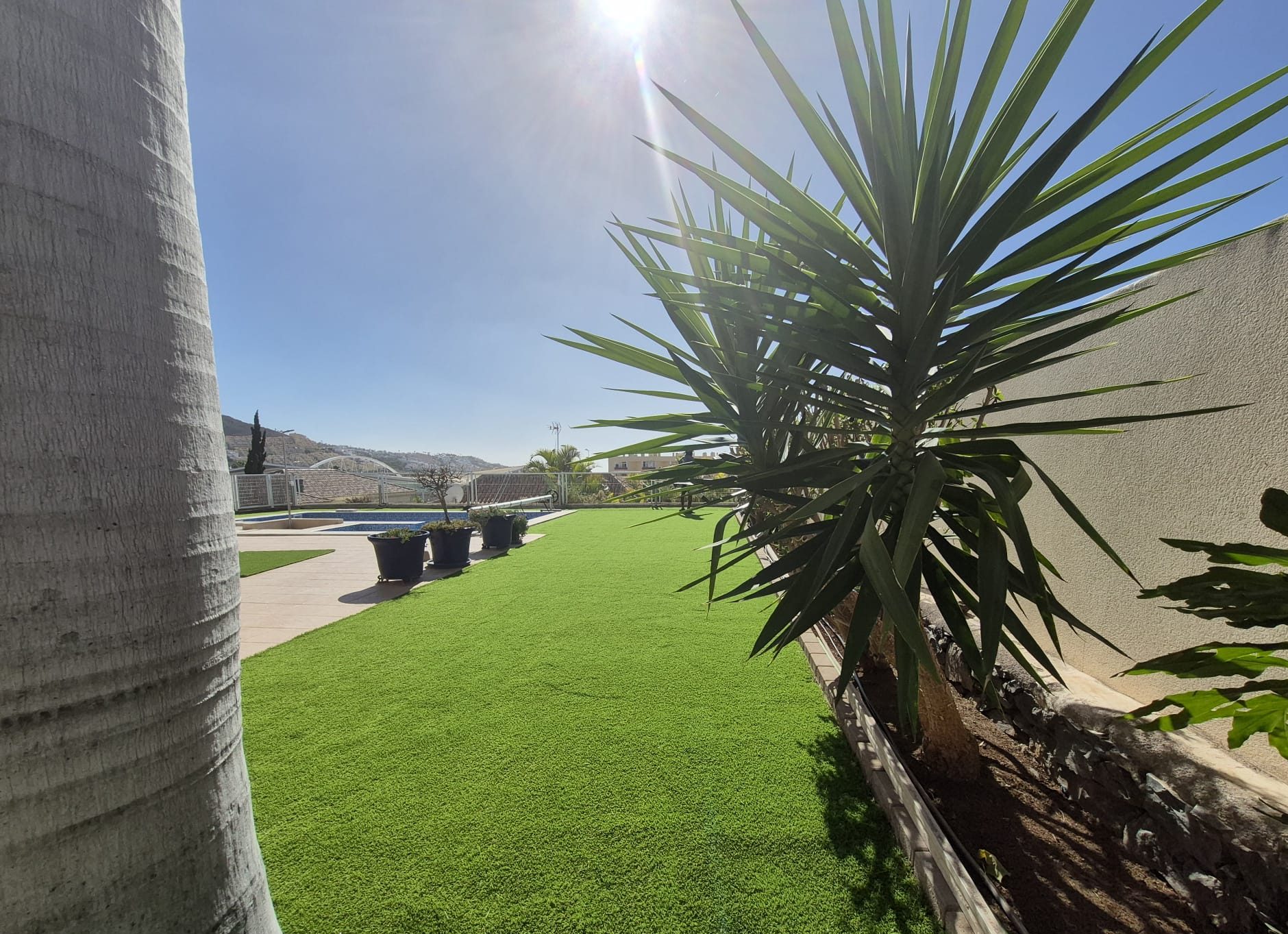 césped para jardines artificiales en tenerife