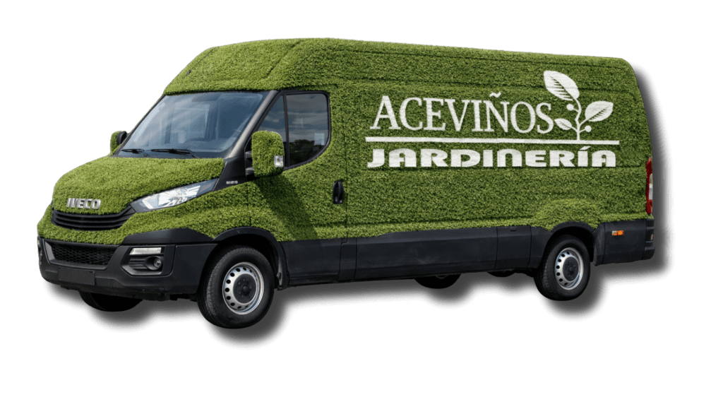 furgon aceviños jardinería