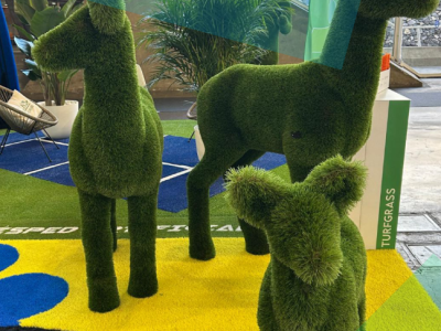 figuras césped artificial