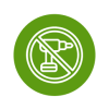 No perforación